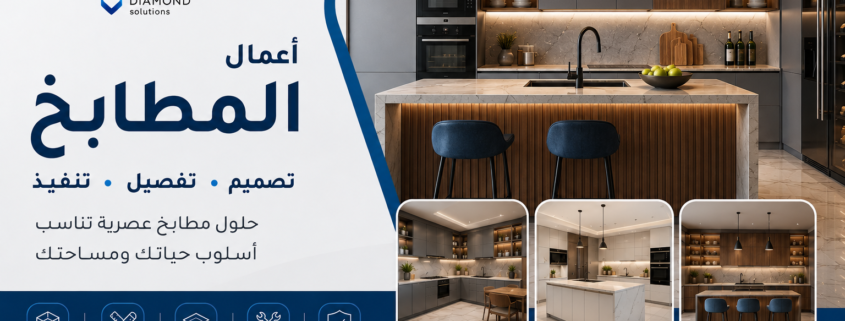 Kitchen design and installation in Riyadh